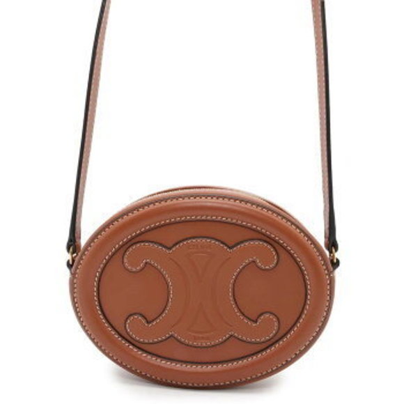 Celine Oval Cuir Triomphe Shoulder Bag s - Picture 1 of 8